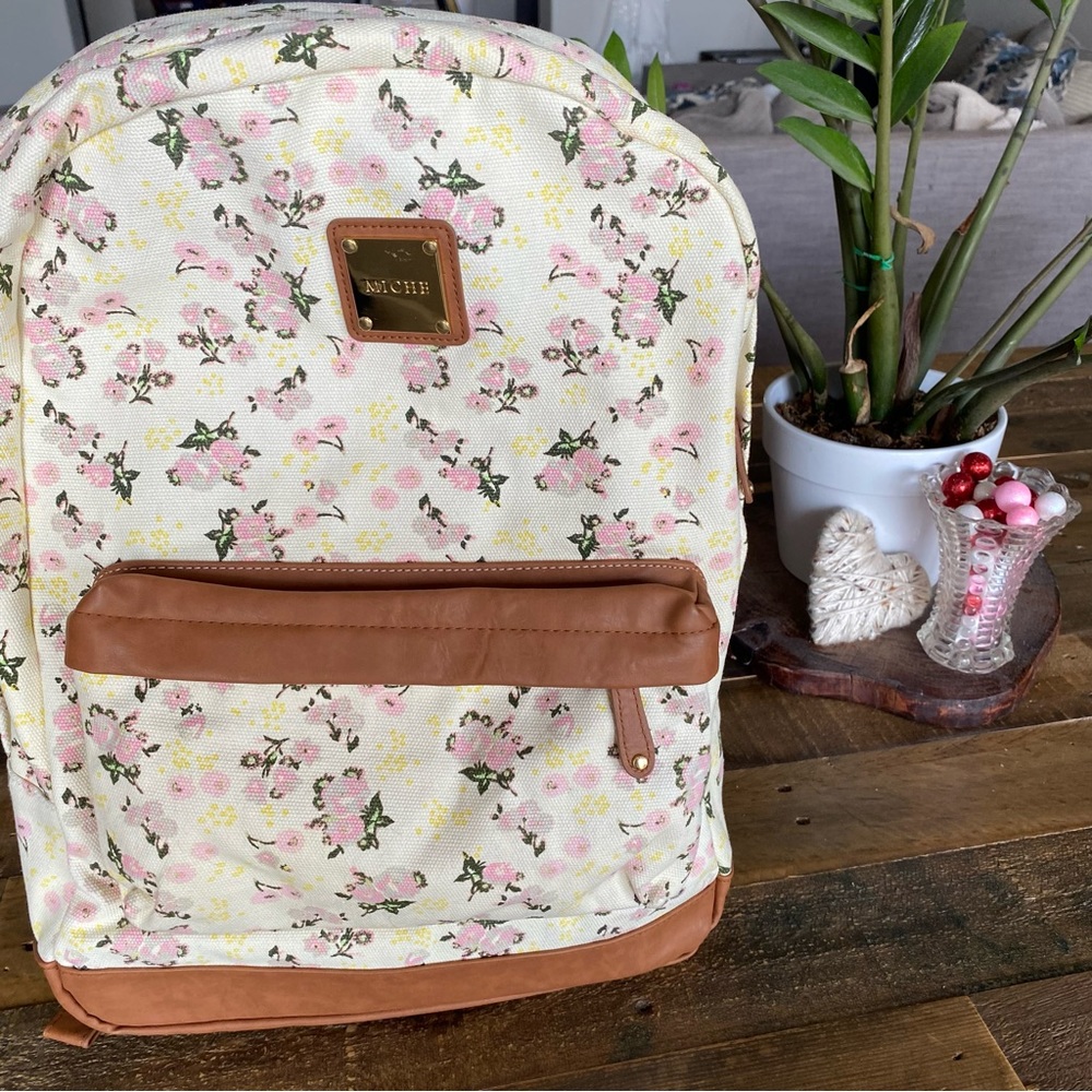 Miche floral backpack